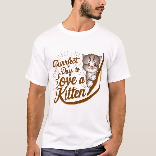 Meow Magic National Cat Day T-Shirt (Devant)