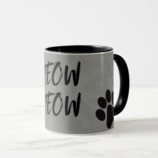 Meow Meow Paw Mug (Devant droit)