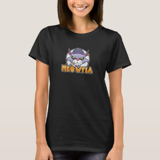 Meowfia Drôle Gangster Chat Birman T-shirt