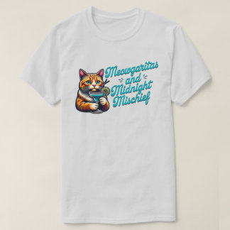 Meowgaritas et t-shirt en mauvais état de minuit