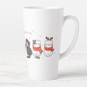 Meowmy Noël ! Tasse latte