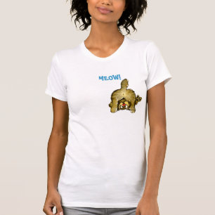 Meows il allant ? T-shirt de chat de bande