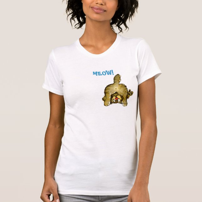 Meows il allant ? T-shirt de chat de bande (Devant)