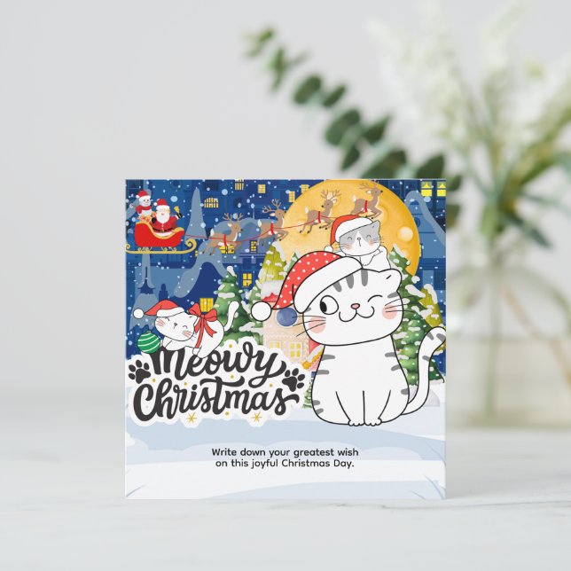 Meowy Christmas (Debout devant)
