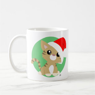 Meowy Christmas Kitty Mug