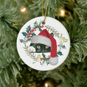 Meowy Noël chat Noël ornement arbre de Noël