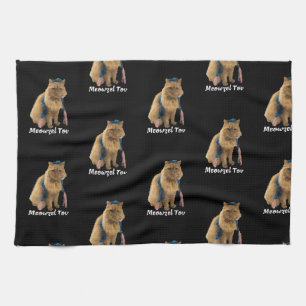 Meowzel Tov Mazel Tov Jewish Chat serviette de cui