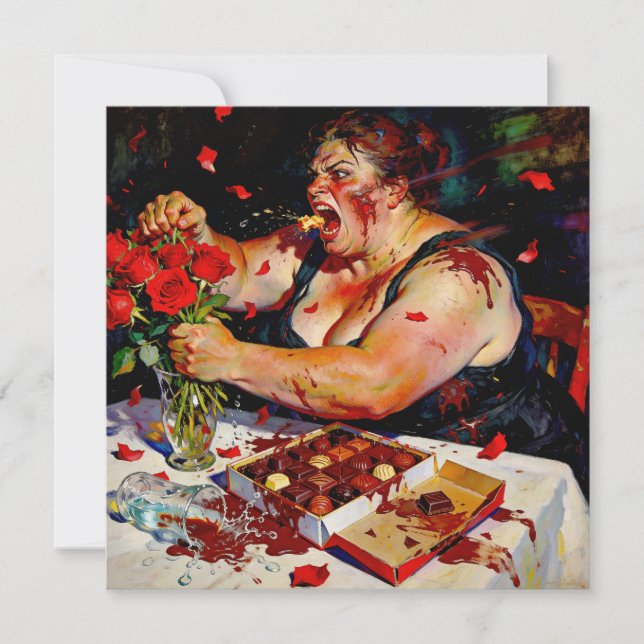 Mépris pour les roses rouges – Un portrait de colè (Devant)