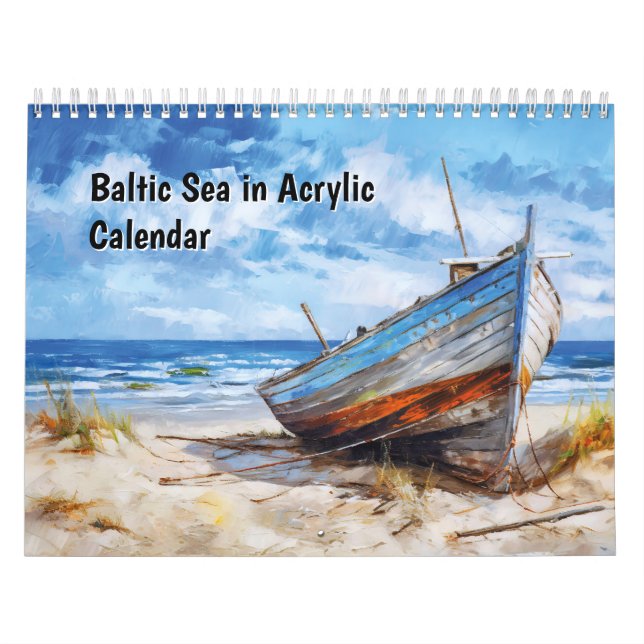 Mer Baltique en Acrylique – Calendrier (Protection)