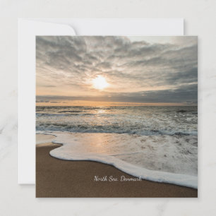 Mer du Nord, Danemark coucher de soleil pittoresqu