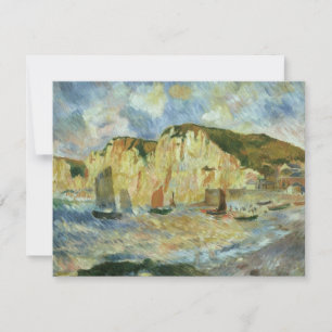 Mer et Falaises par Pierre Renoir, Vintage Fine Ar
