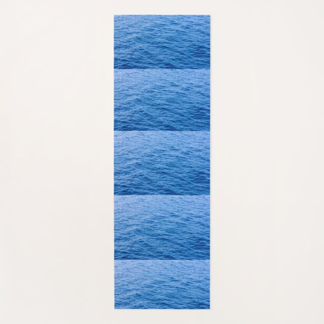 mer et montagnes sur tapis de yoga (Devant)
