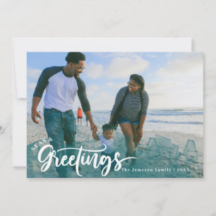 Mer et salutations   Noël tropical