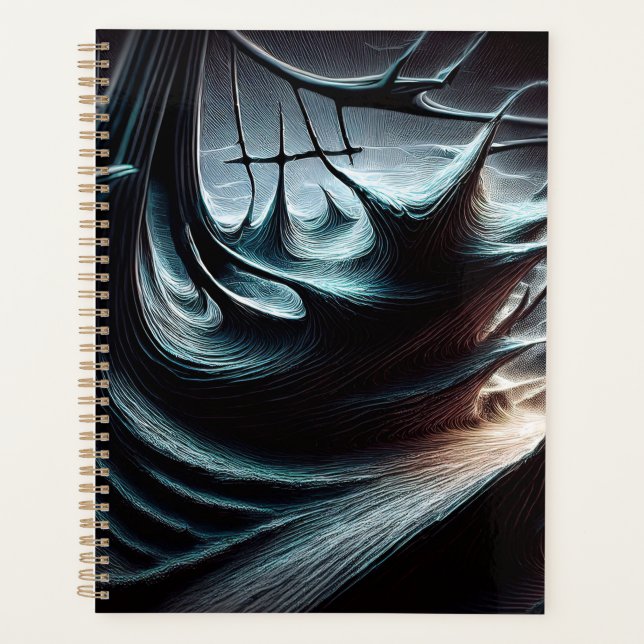 Mer Noire Chaotique balayée Par Les Vents De Tempê (Devant)