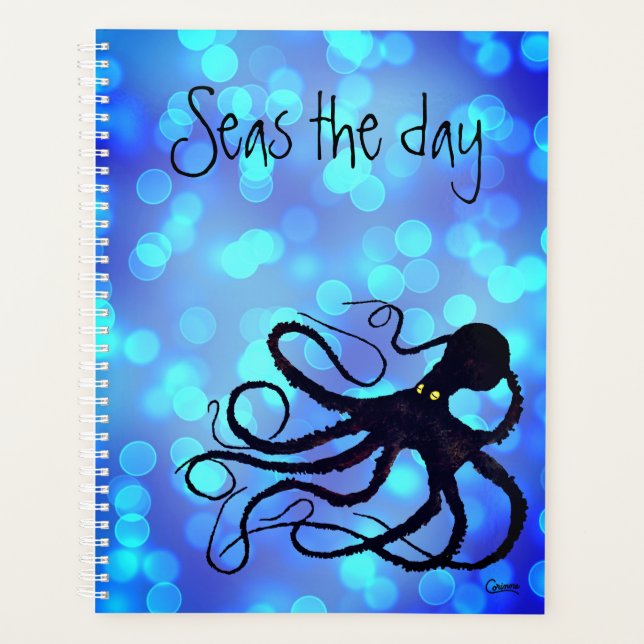 Mer Octopus de jour - Jour planificateur (Devant)