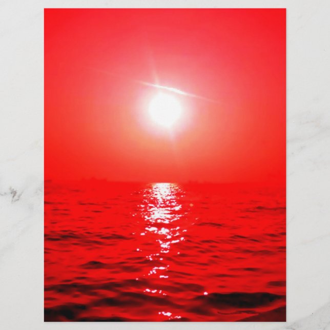 Mer Red Sunset (Devant)