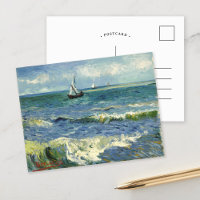 Mer | Vincent Van Gogh Carte postale
