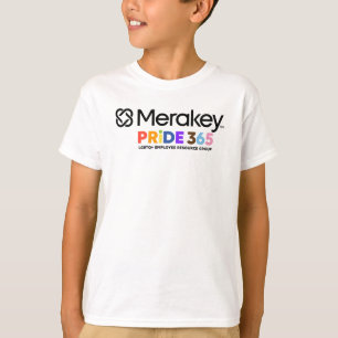 Merakey PRIDE T-Shirt de base pour enfants