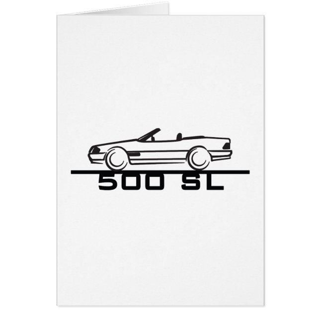 Mercedes 500 SL Type 129 (Devant)