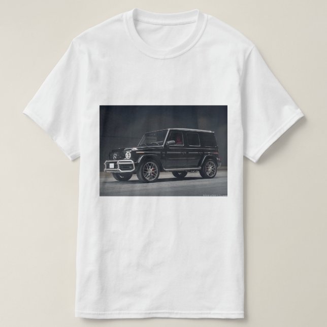 Mercedes Benz Gwagon imprimé T-shirt (Design devant)
