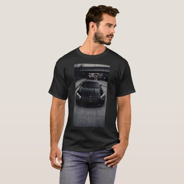 Mercedes voiture T-shirt (Devant entier)