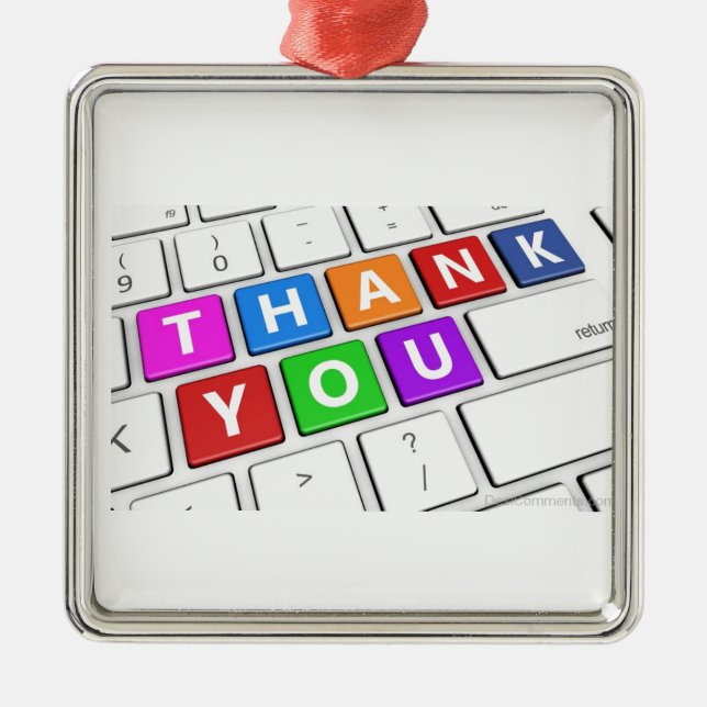 *MERCI* 2 UN ORNEMENT SPÉCIAL POUR N'IMPORTE QUEL  (Devant)