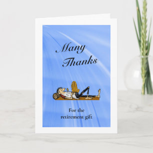 Merci 4Retirement Gift Rip Van Winkle personnalise