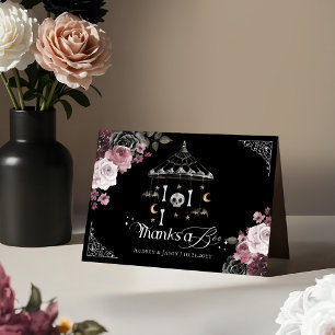 Merci à Boo Gothic Skeleton Mobile Baby shower