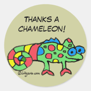 Merci à Chameleon Stickers Personnalisés