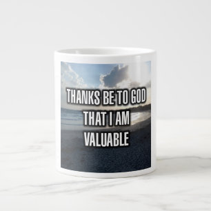 Merci à Dieu d'être une tasse précieuse