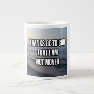 Merci À Dieu Que Je Ne Sois Pas Déplacé Mug