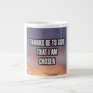 Merci À Dieu Que Je Suis Choisi Mug