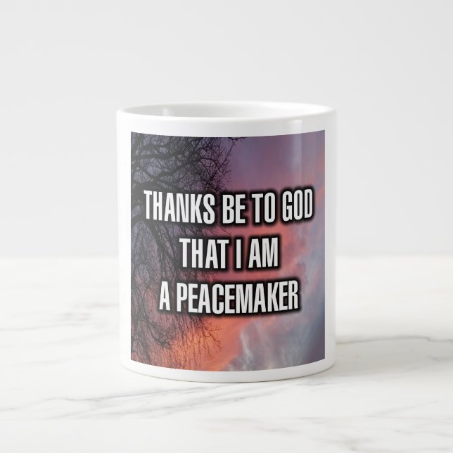 Merci À Dieu Que Je Suis Un Paissier Mug (Devant)