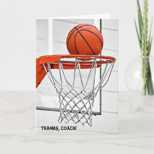 merci à l'entraîneur de basket