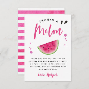 Merci À Melon Pink Watermelon Anniversaire
