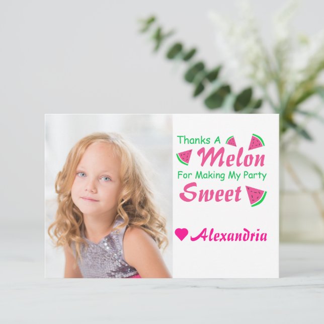 Merci A Melon Watermelon (Debout devant)