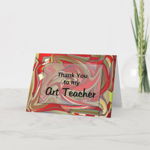 Merci à mon professeur d'art