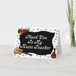 Merci À Mon Professeur De Musique