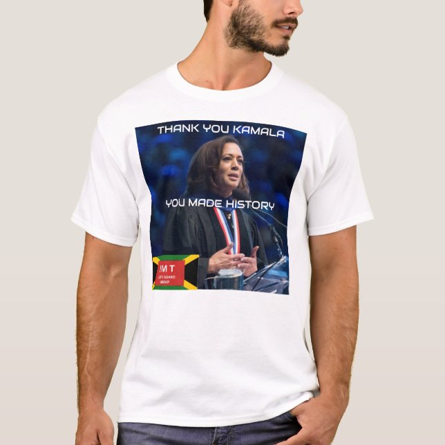 MERCI À U KAMALA. T-shirt pour hommes (Devant)