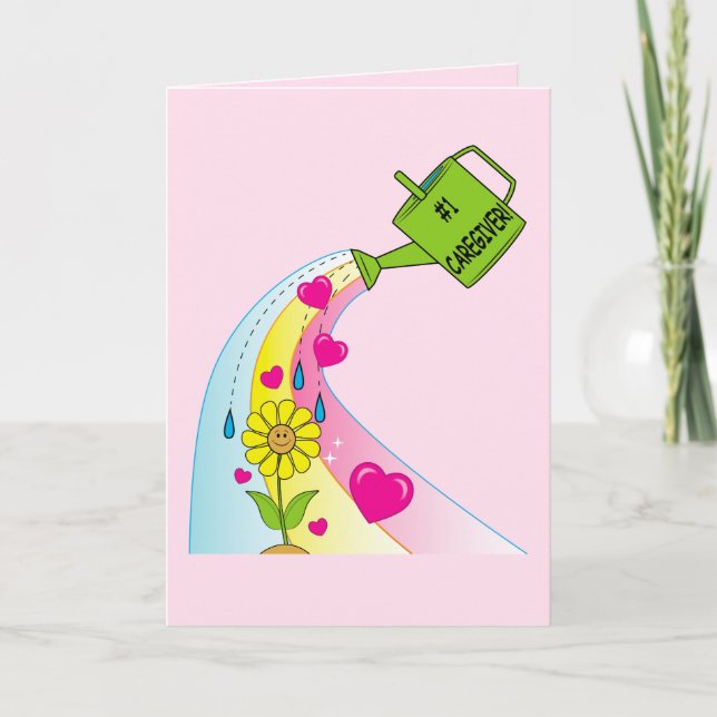 Merci à un aideur Arc-en-ciel et Coeurs (Devant)