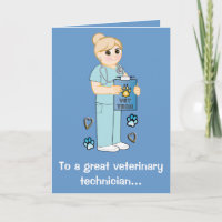 Merci à un technicien vétérinaire