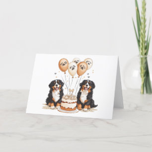 Merci Anniversaire Bernese Mountain Dogs