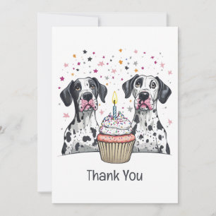 Merci Anniversaire Chiens de Danse