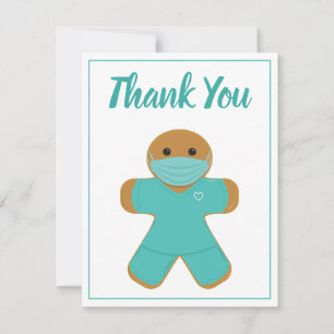 Merci au boulanger en pain d'épice médecin infirmi