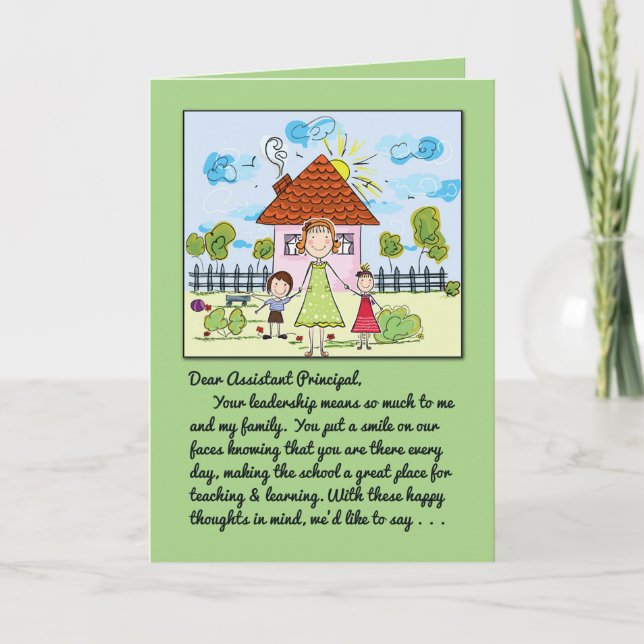 Merci au directeur adjoint - Un sourire sur nos vi (Devant)