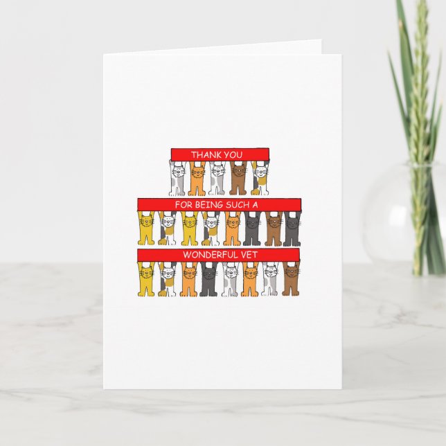 Merci au merveilleux vétérinaire (Devant)