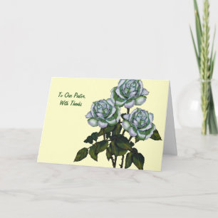 Merci Au Pasteur : Trois Roses Blanches : Art