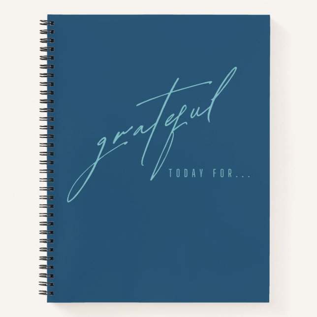 merci aujourd'hui pour. Carnets et journaux de gra (Devant)