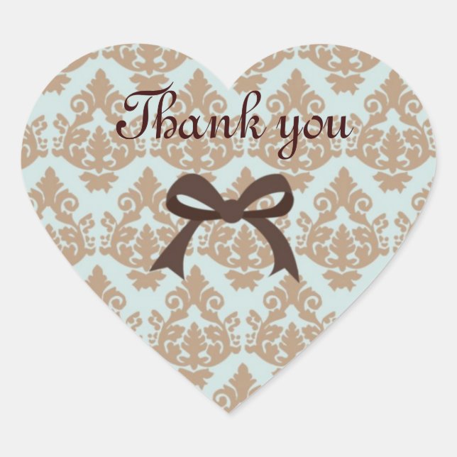 merci autocollant modèle (Devant)