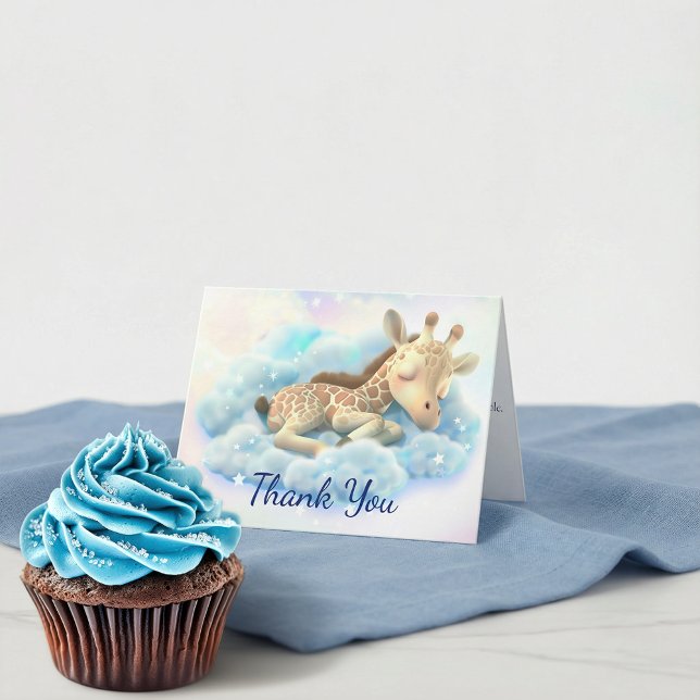 Merci Baby shower bébé Giraffe (Créateur téléchargé)